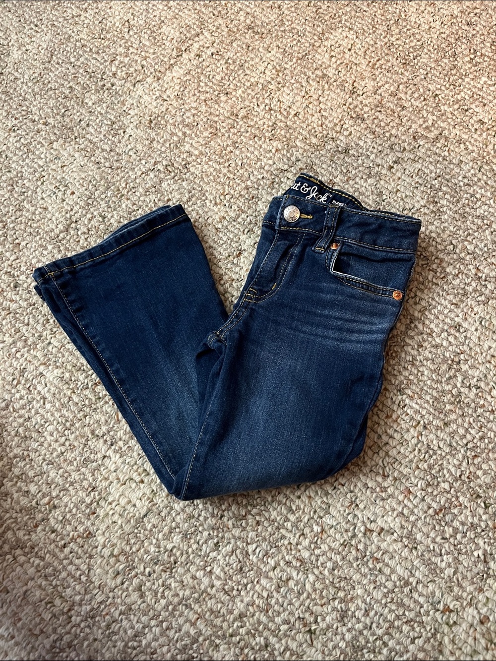 Cat & Jack Flare Indigo Skinny Jeans